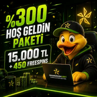 %300 hoşgeldin paketi